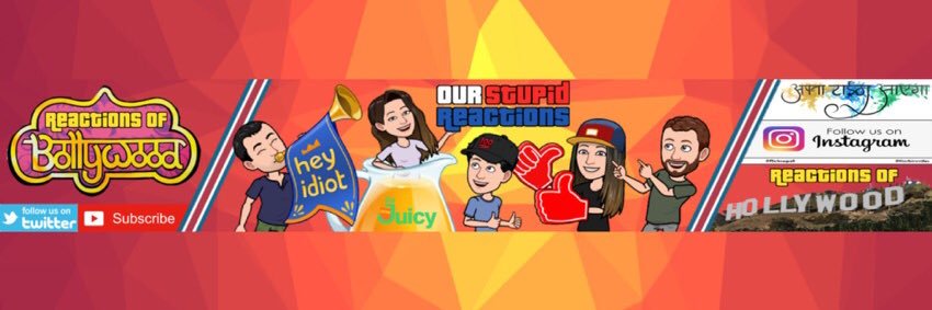 OUR STUPID REACTIONS's banner