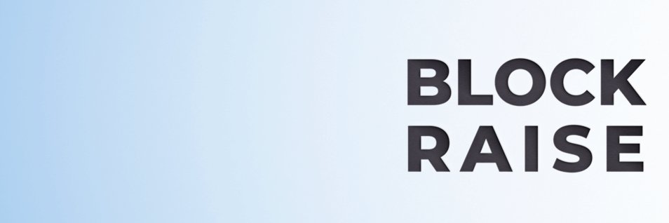 Blockraise banner