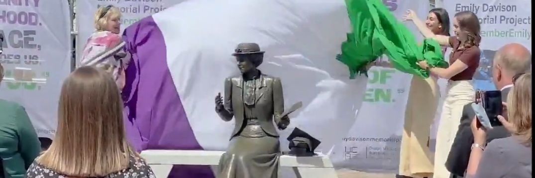 Emily Davison Memorial Project banner