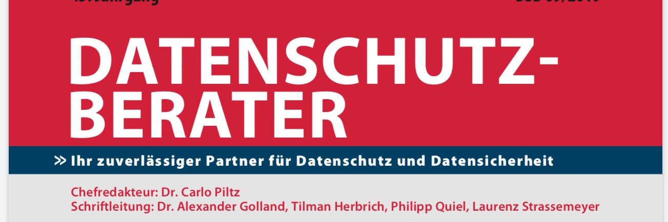 DatenschutzBerater banner