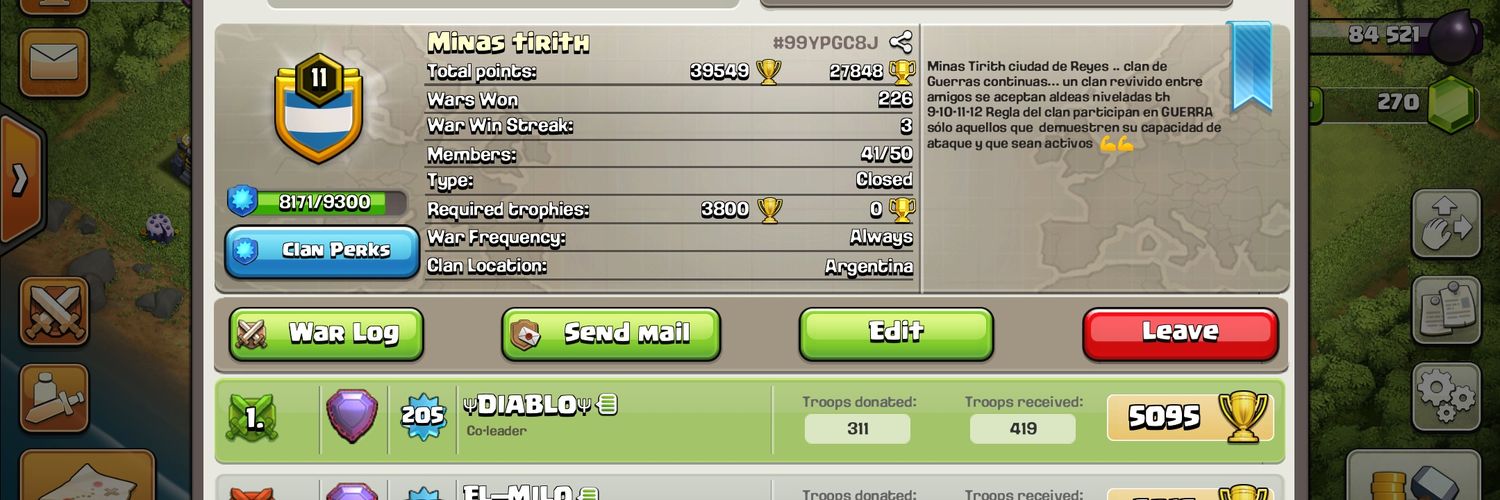 Minas Tirith War Clan banner