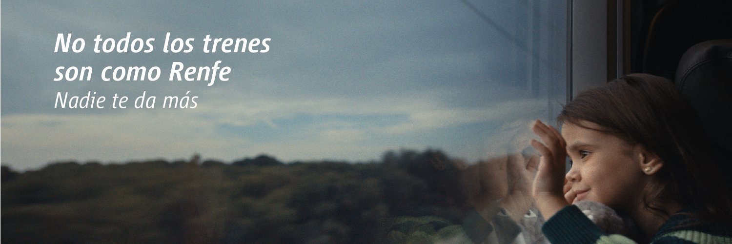 Renfe's banner