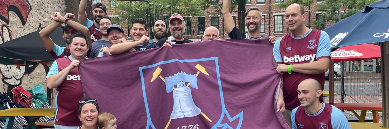 West Ham United Supporters of Philadelphia banner