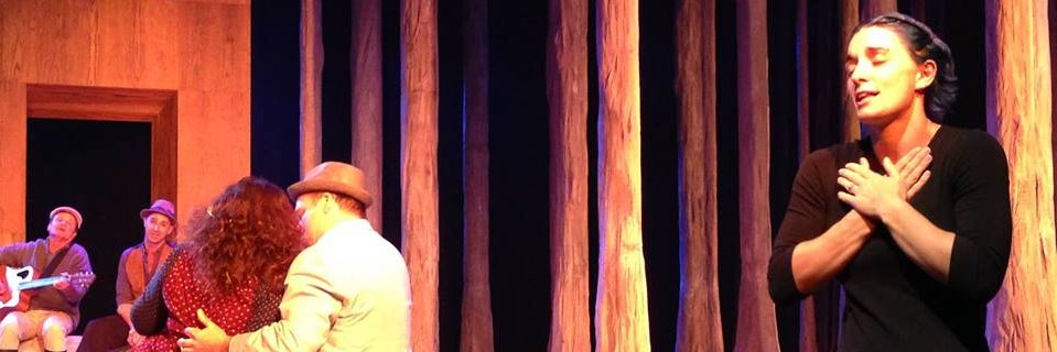 Auslan Stage Left banner