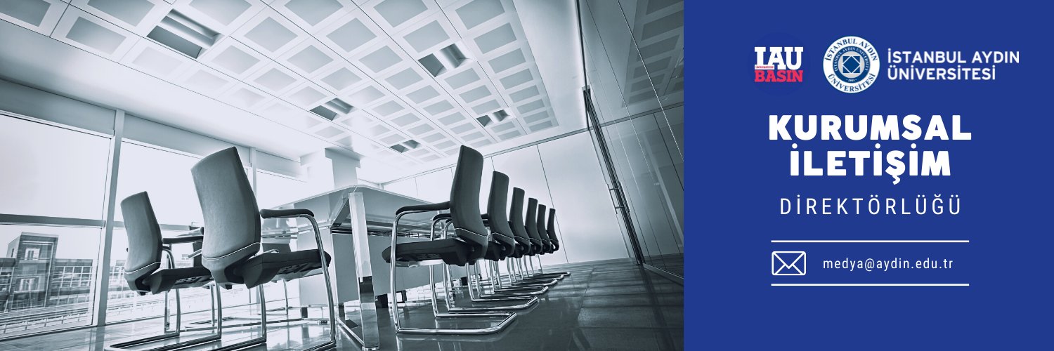 İstanbul Aydın Üni. Kurumsal İletişim Direktörlüğü banner