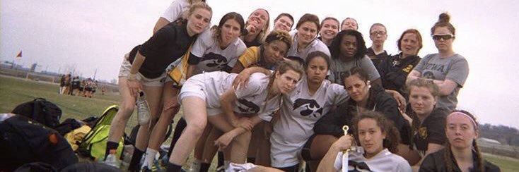 Iowa Women's Rugby banner