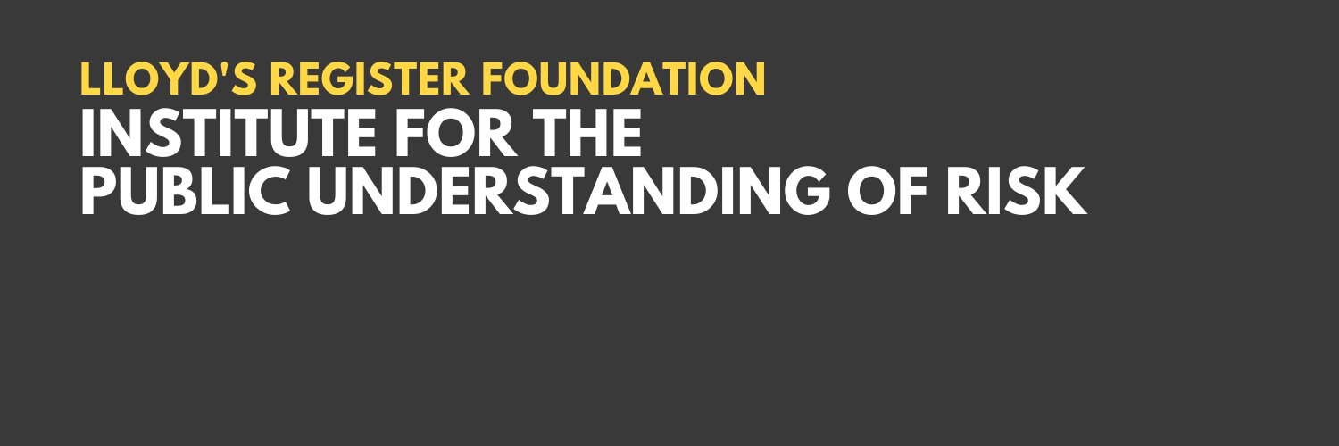 LRF Institute for the Public Understanding of Risk banner