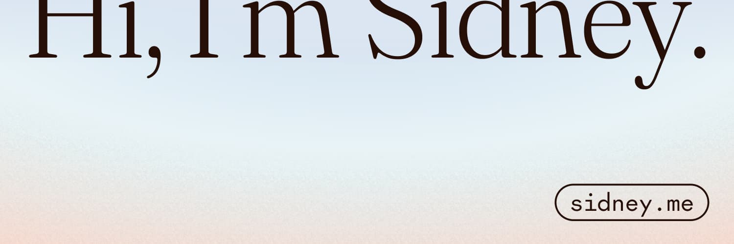 Sidney Alcantara banner