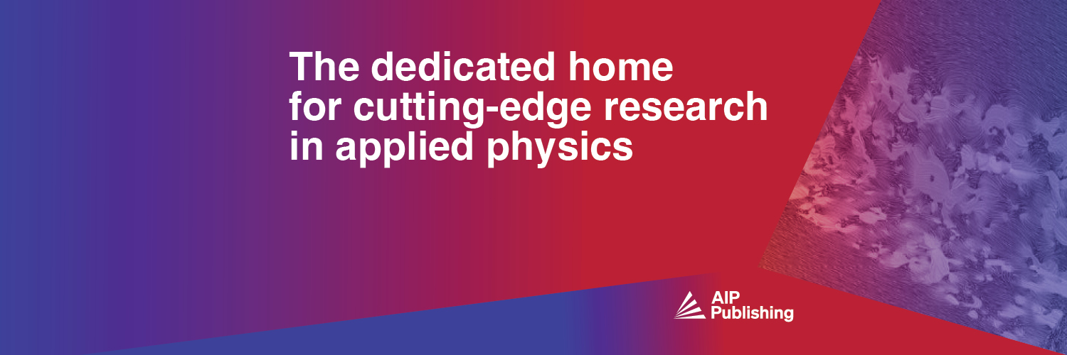 Applied Physics Reviews banner