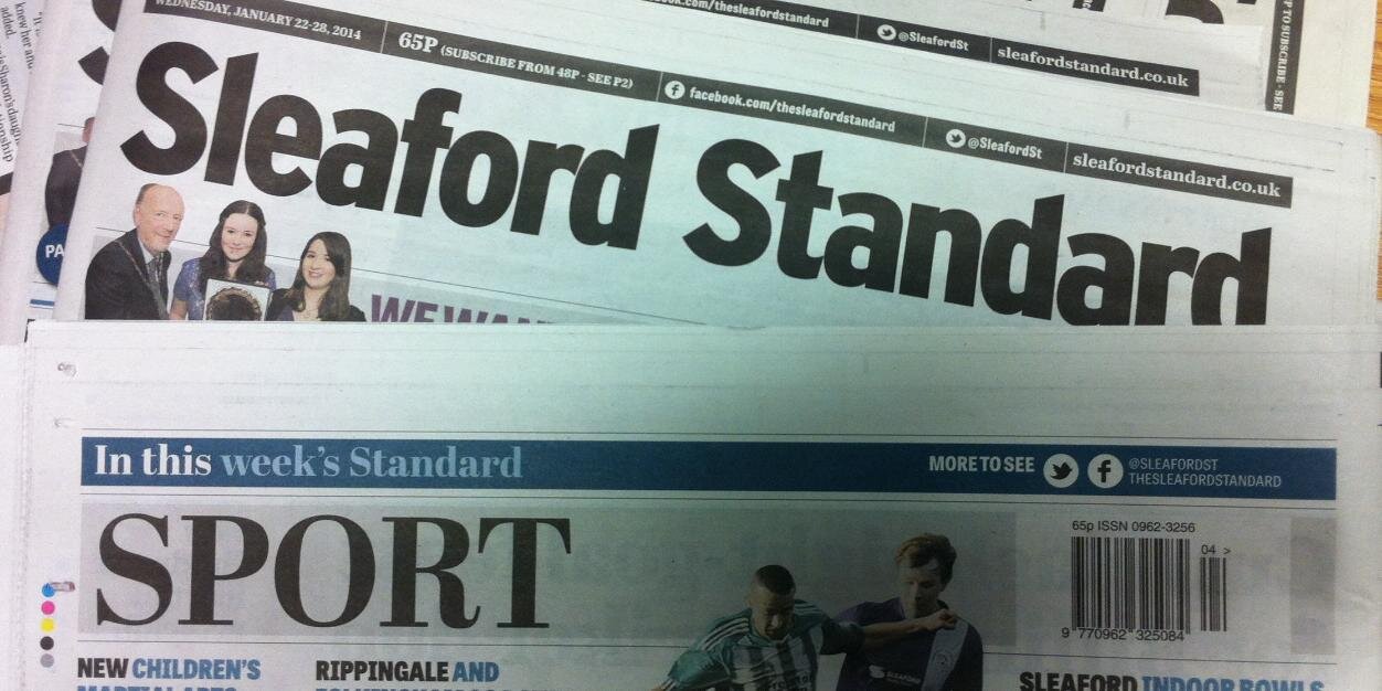 Sleaford Standard banner