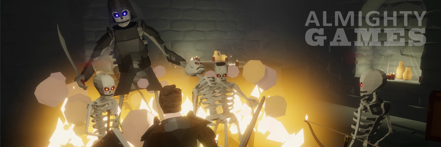 Almighty Games banner