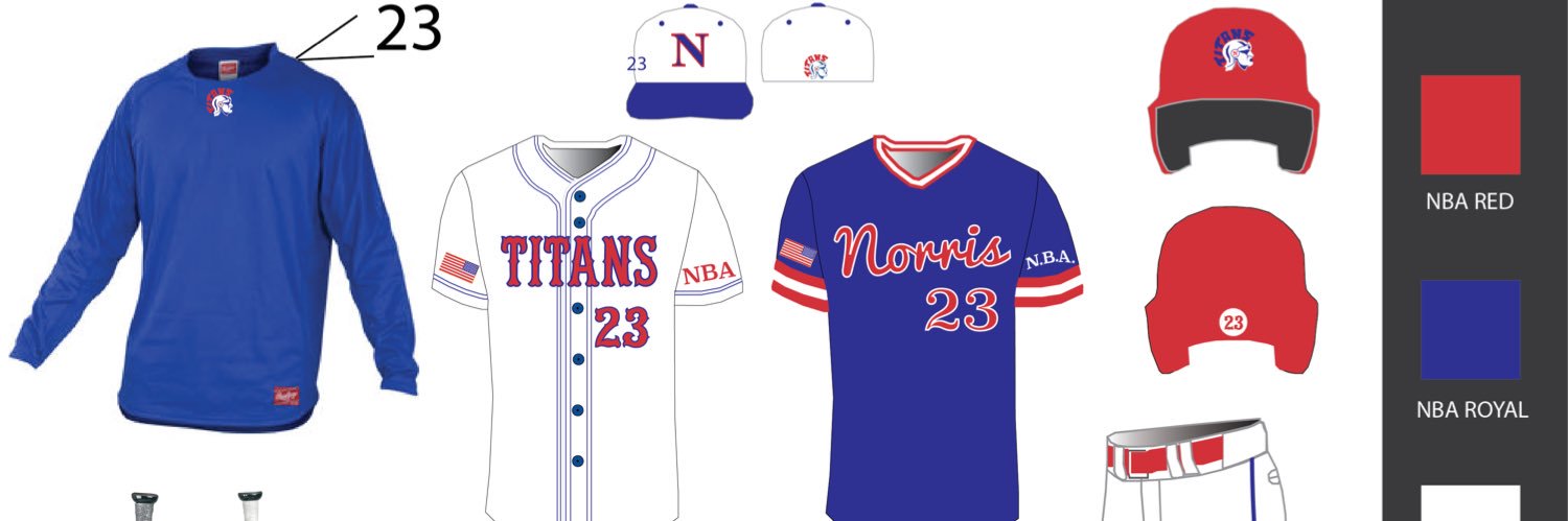 NBA Titans Baseball banner