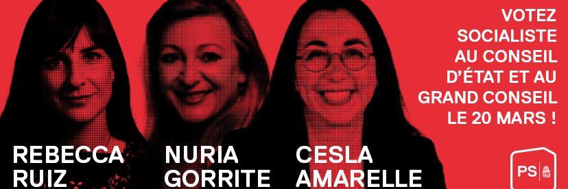 Parti socialiste Morges 🌹 banner