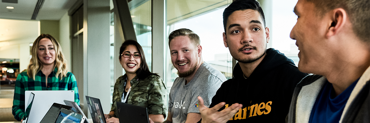 Microsoft Military Affairs banner