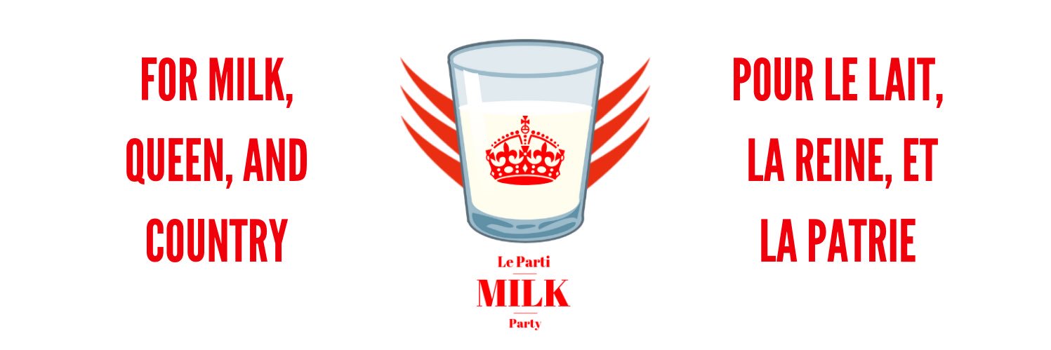 Le Parti MILK Party banner