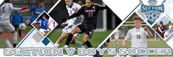 Section V Boys Soccer Profile Banner