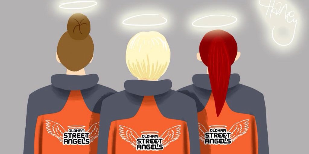 Oldham Street Angels banner