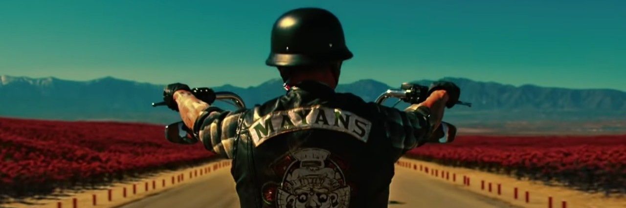 Mayans MC Canadian Chapter banner