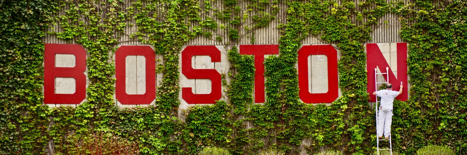 Boston University's banner