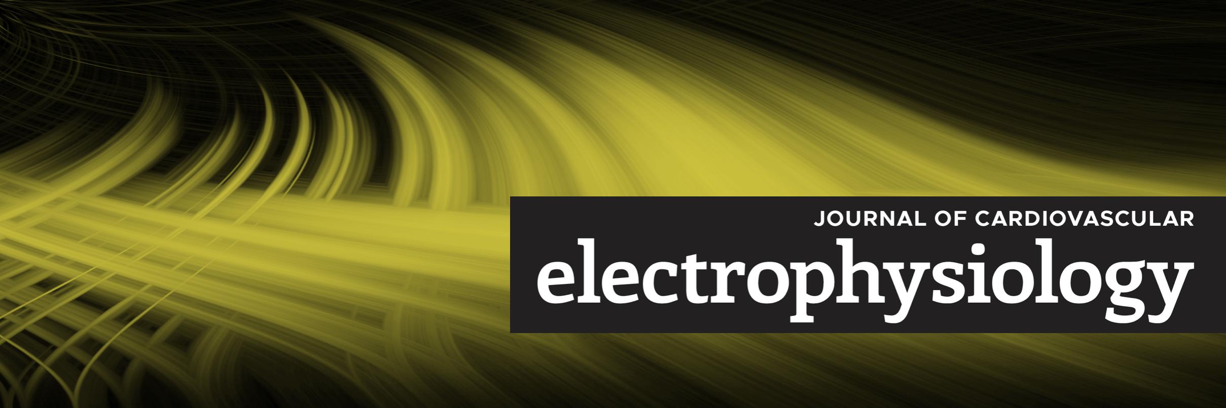 Journal of Cardiovascular Electrophysiology's banner