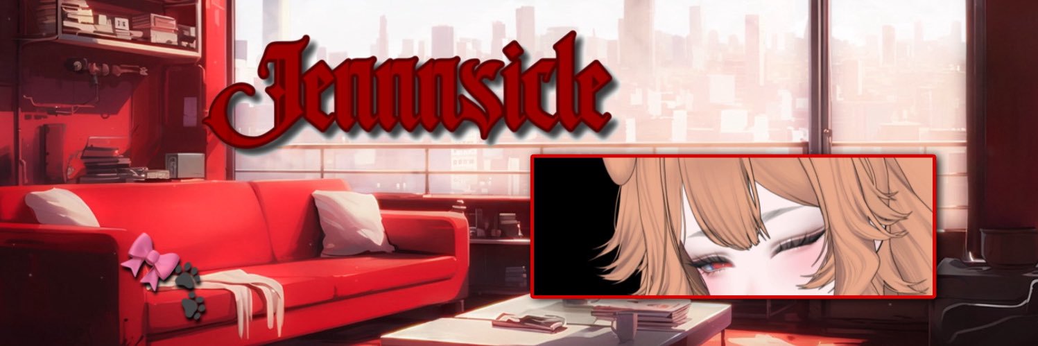 Jennnsicle 🎀🐾Vampire Vtuber banner