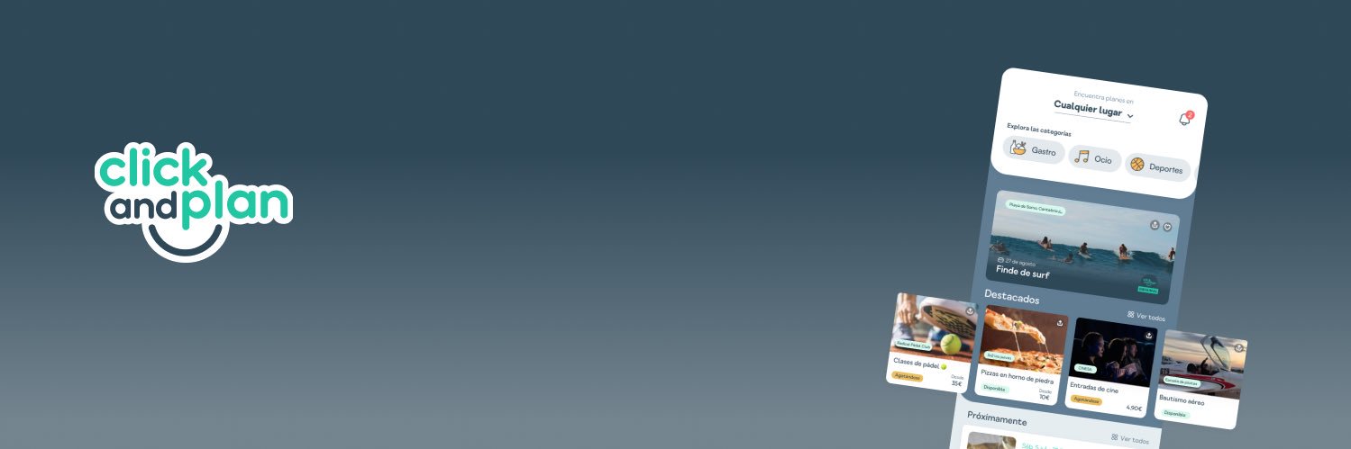 Click and Plan banner