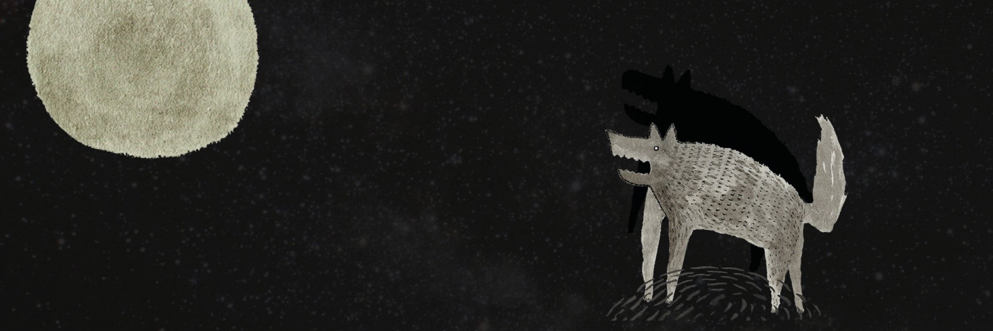 Two Wolves Wine banner