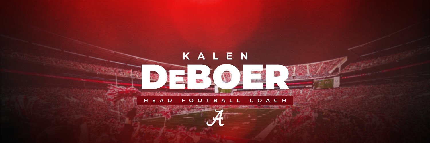 Kalen DeBoer banner