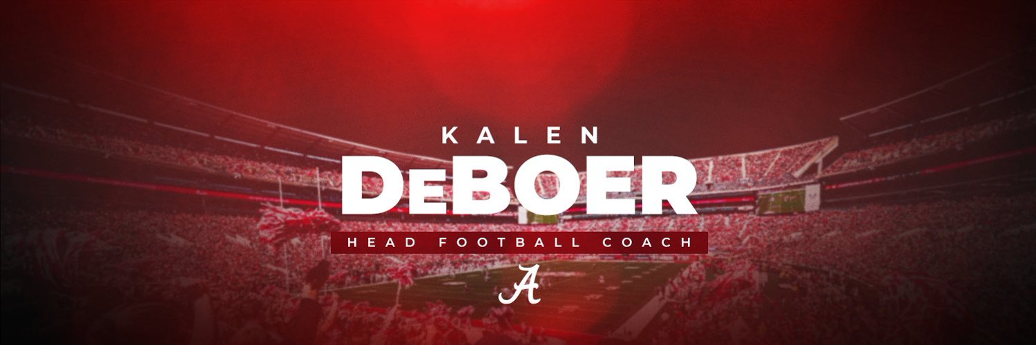 Kalen DeBoer Profile Banner