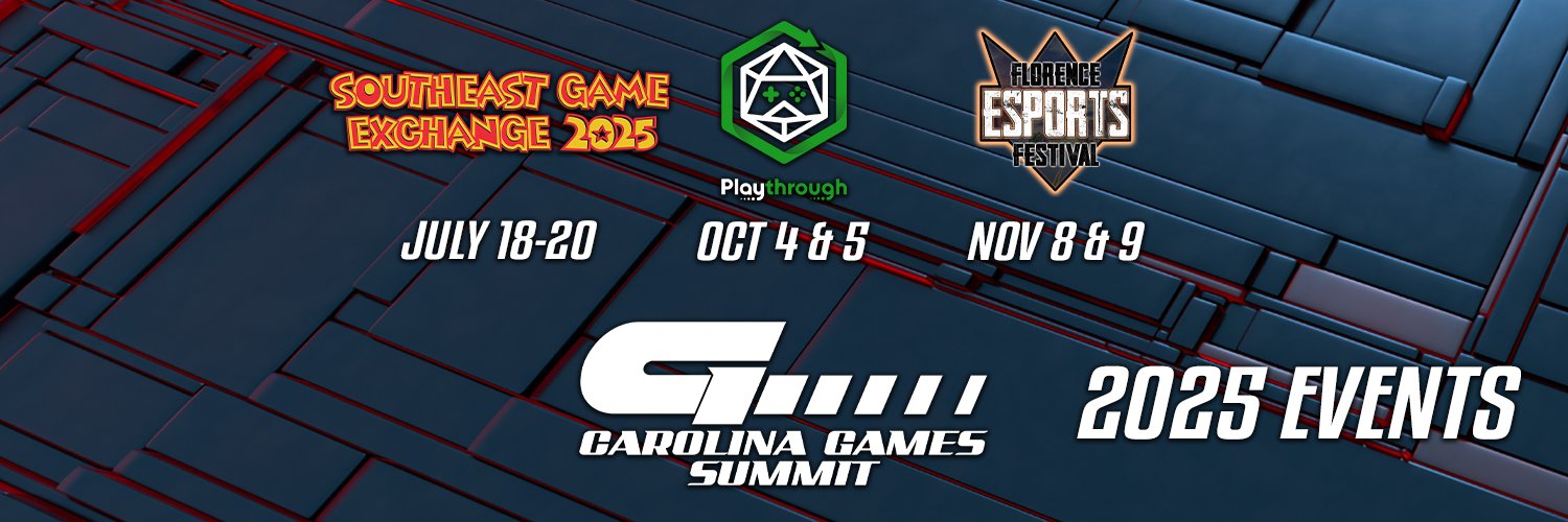 Carolina Games Summit's banner