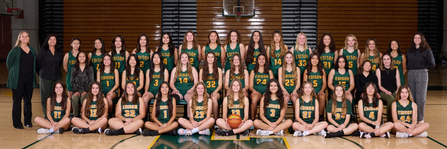 Edison Girls Basketball🏀 banner