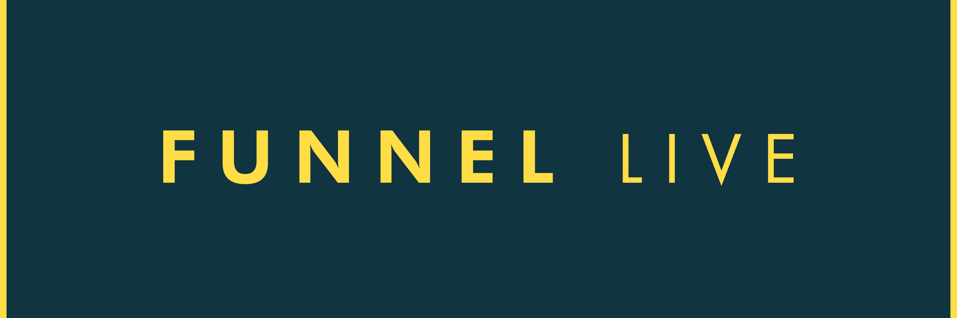 Funnel Live banner