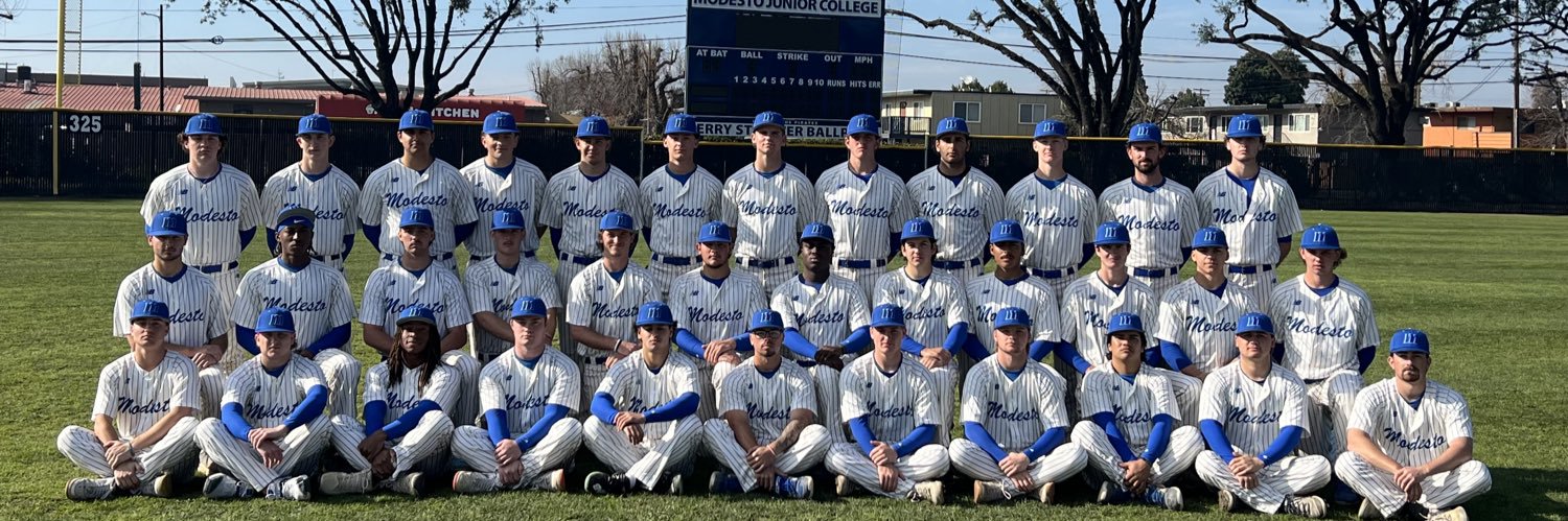 Modesto Junior College Baseball banner