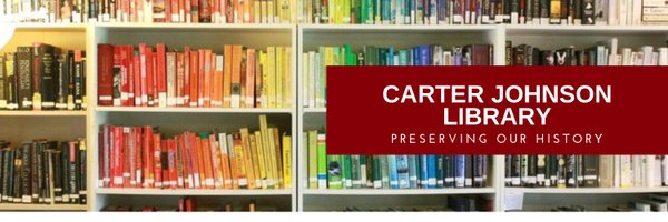 Carter Johnson Library & Collection Profile Banner