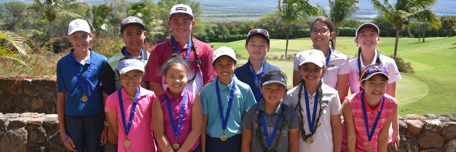 Hawaii State Junior Golf Association banner