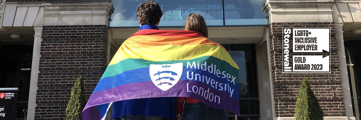Middlesex University LGBT+ Network banner