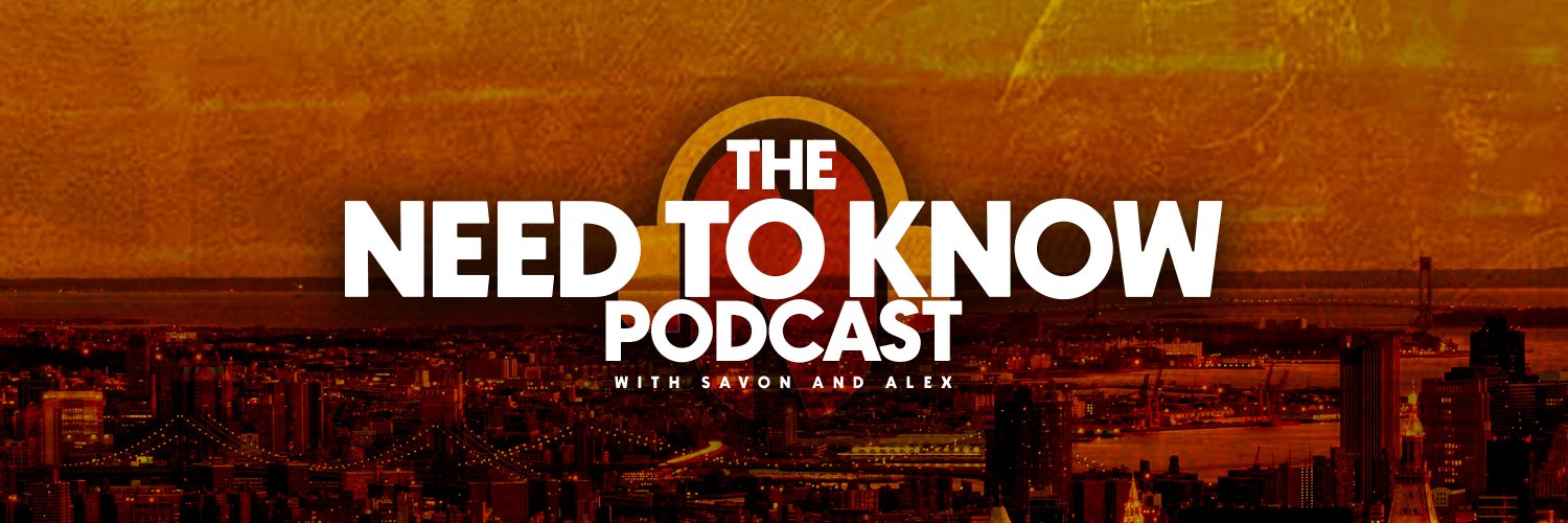 The Need to Know Podcast's banner