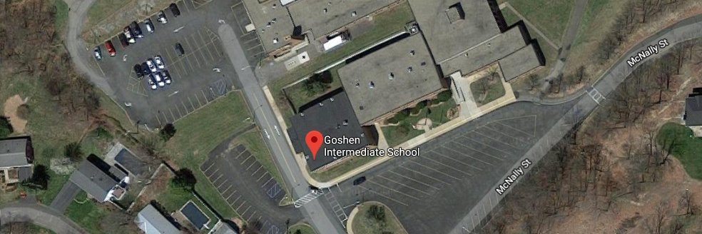 Goshen Intermediate School banner