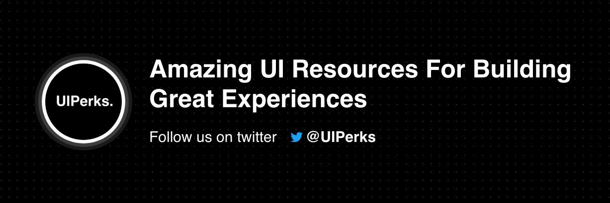 UI Perks banner