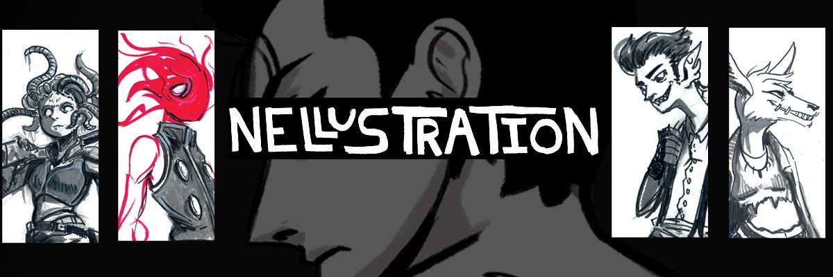 Nellustration's profile banner image
