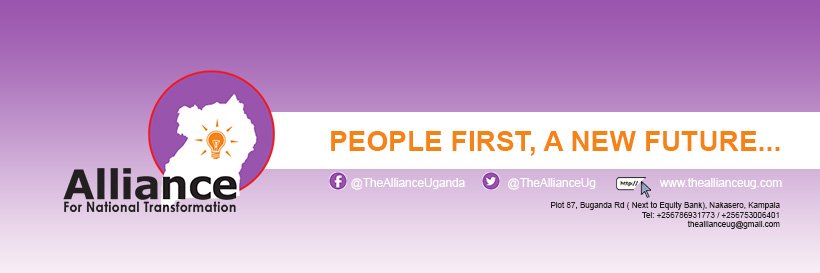 Alliance for National Transformation's banner