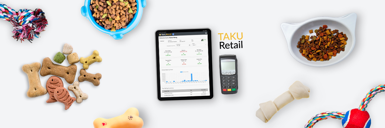 TAKU Retail Management 🛒 banner