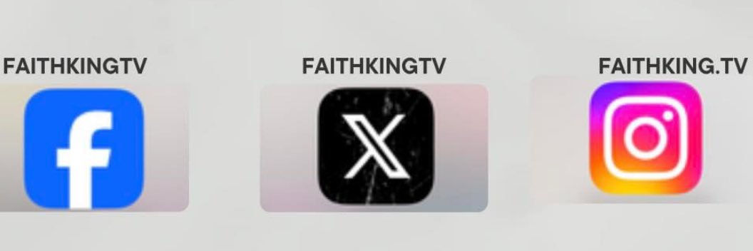 Faith King banner