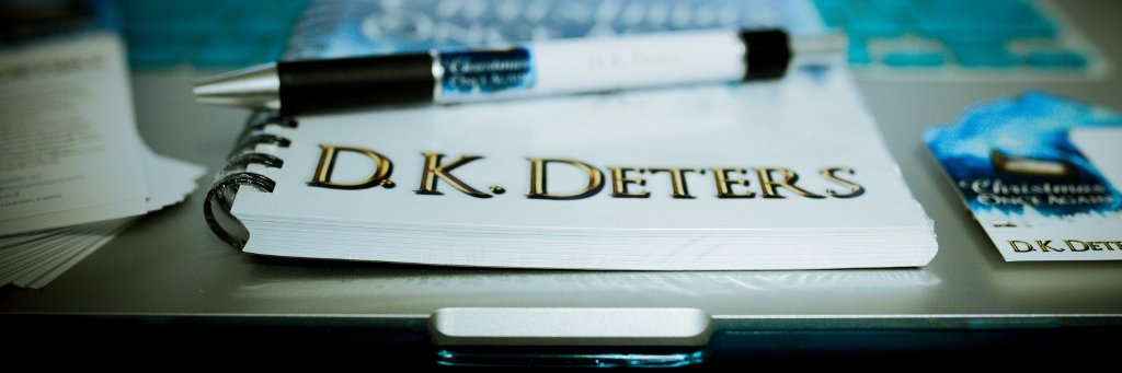 D. K. Deters's banner