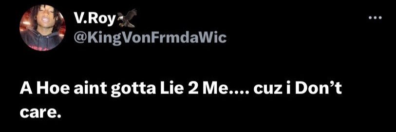 dont wanna talk👎🏾 banner