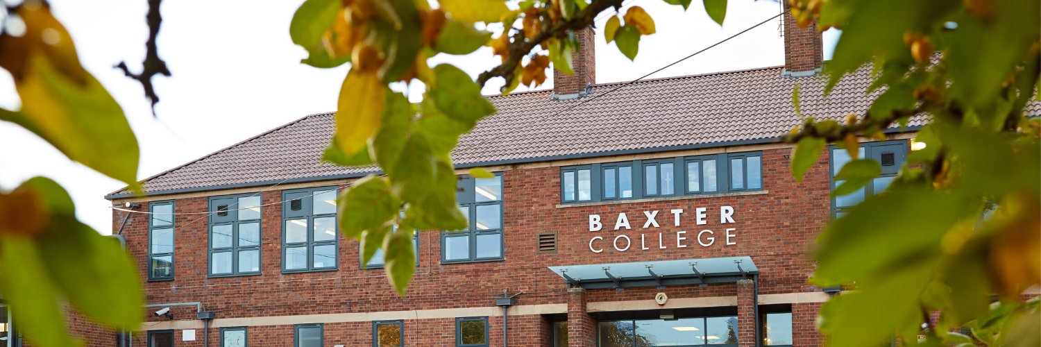 Baxter College banner