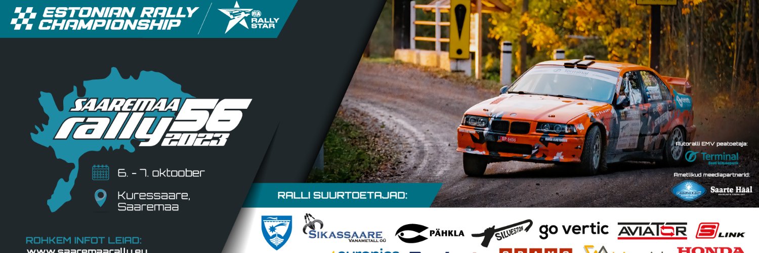 Saaremaa Rally banner