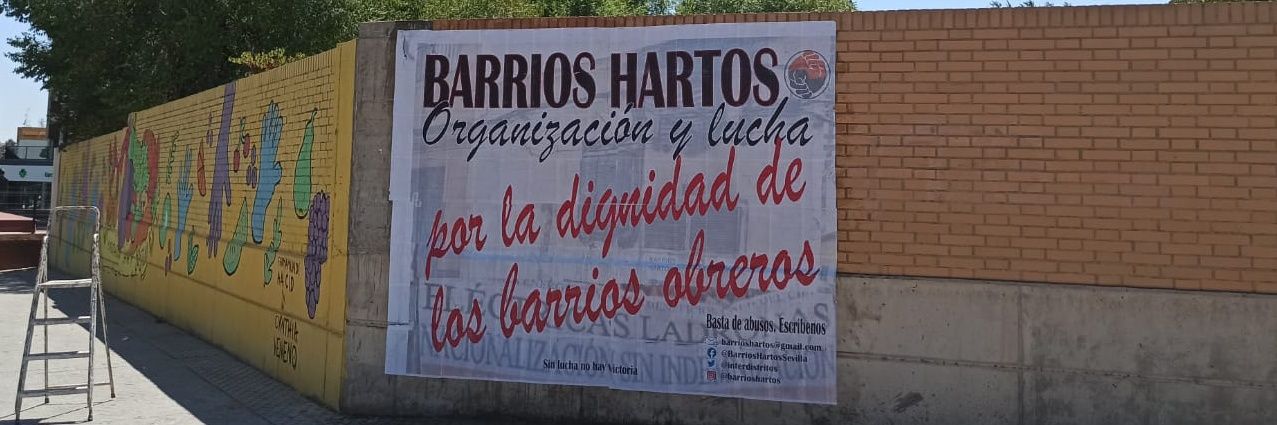 Plataforma Interdistritos Barrios Hartos's banner