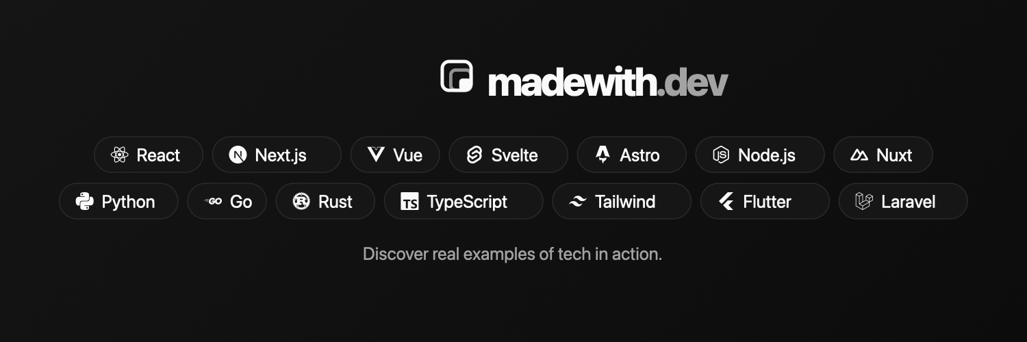 madewithdev's profile banner image