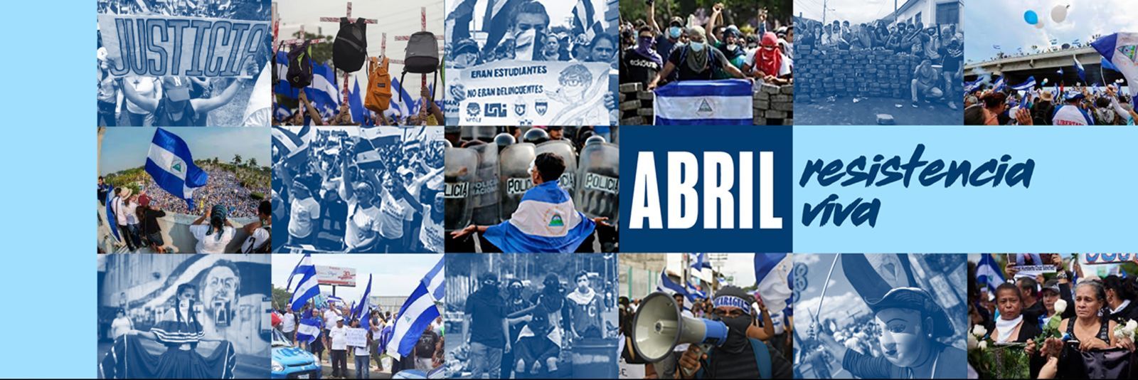 Unidad Nacional Azul y Blanco's banner